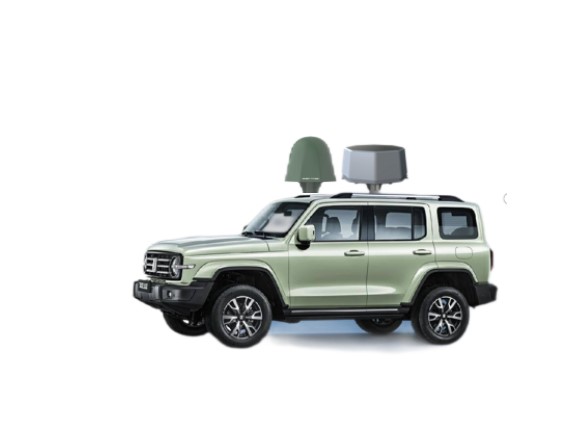  石龙车载察打一体低空防御反制设备