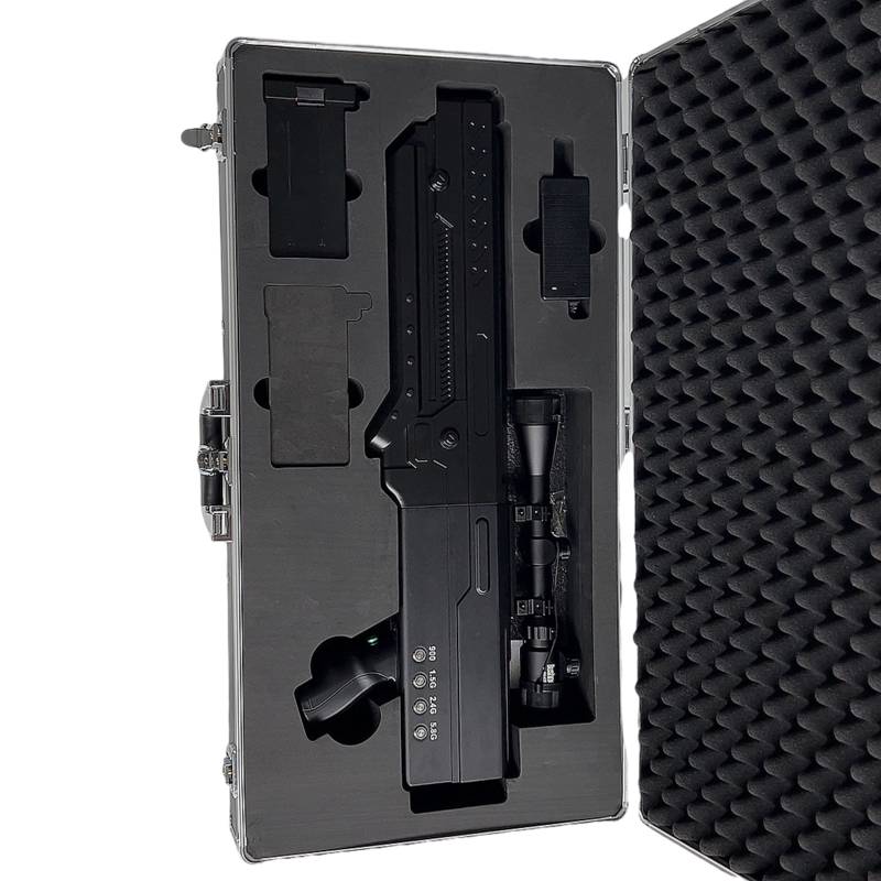  石龙手持便携式枪型低空防御反制四通道B型