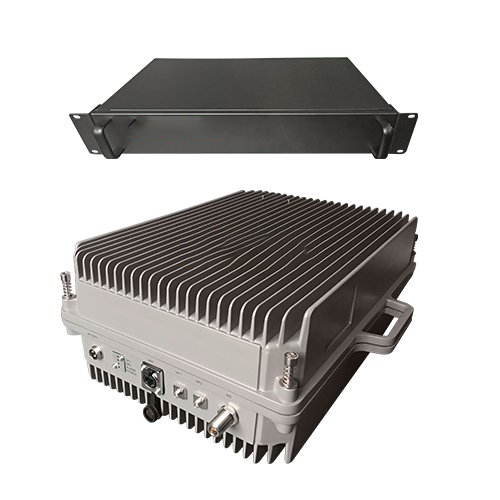  石龙TETRA800数字警用集群数字光纤直放站远近端机