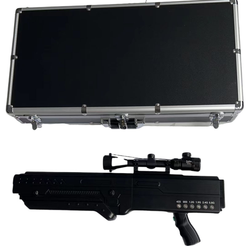  石龙手持便携式枪型低空防御反制六通道A型