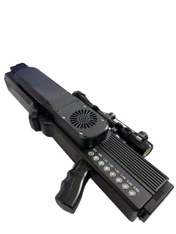  石龙手持便携式枪型低空防御反制八通道